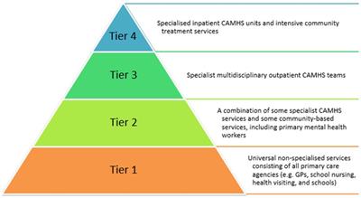 Reformed child and adolescent mental health services in a devolved healthcare system: a mixed-methods case study of an implementation site